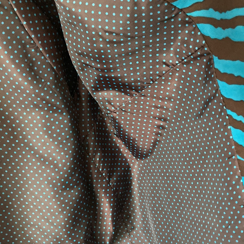 Patrick Christopher Silk Jacket Blazer Animal Pri… - image 7